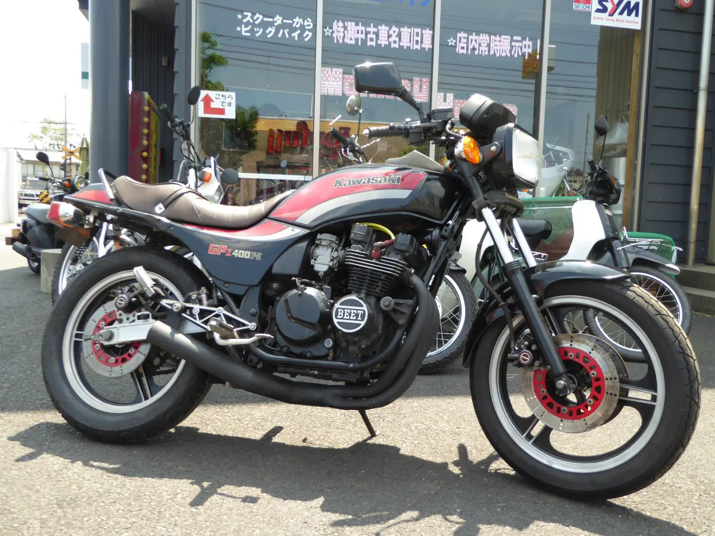 GPZ400F 車体 車検付き GPZ400F2外装