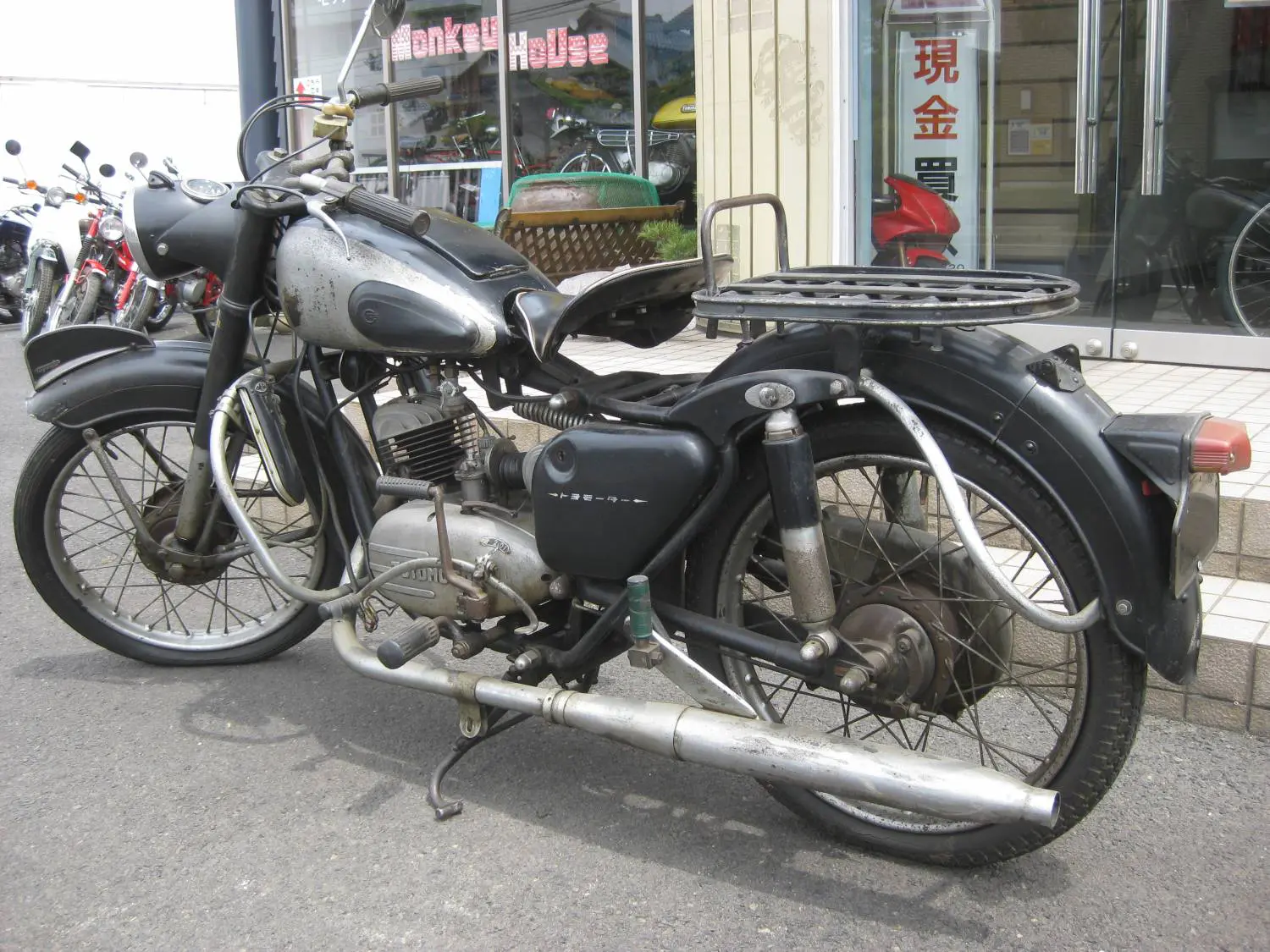1960年代　増田屋（モダントーイ）　電動大型ラウンドバイク　完動品 1960年代 増田屋（モダントーイ） 電動大型ラウンドバイク 完動