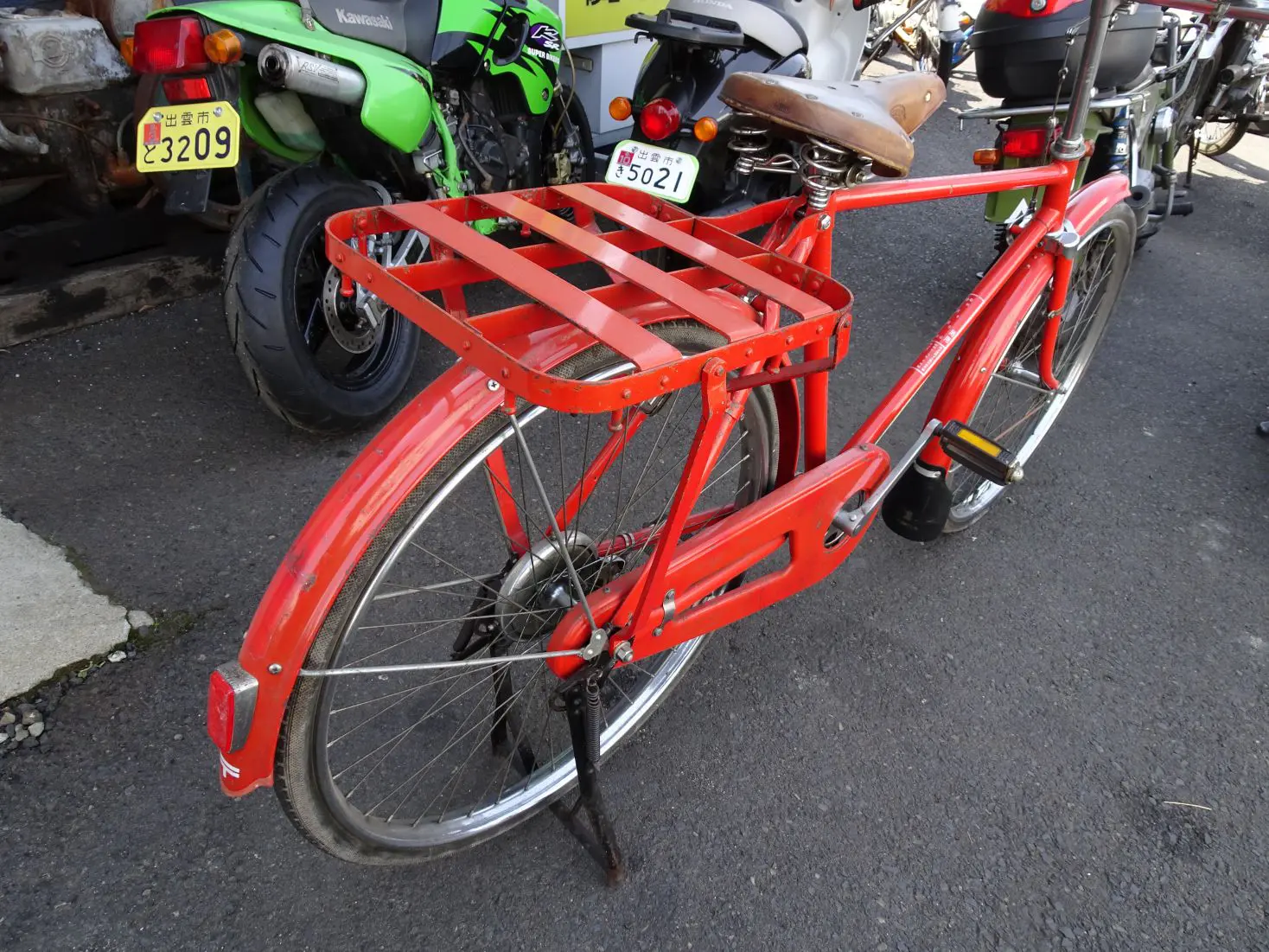 ゼブラ自転車 郵便自転車 :: 自転車 | ベストオートの時代部屋