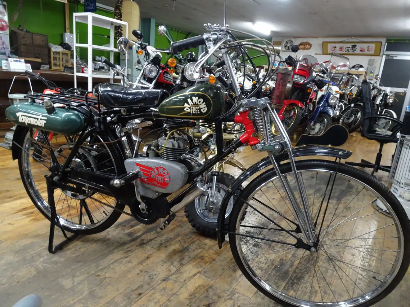 1960年代　増田屋（モダントーイ）　電動大型ラウンドバイク　完動品 レトロな街乗りバイクが欲しい！ 限定20台の「BENNY'S.LTD